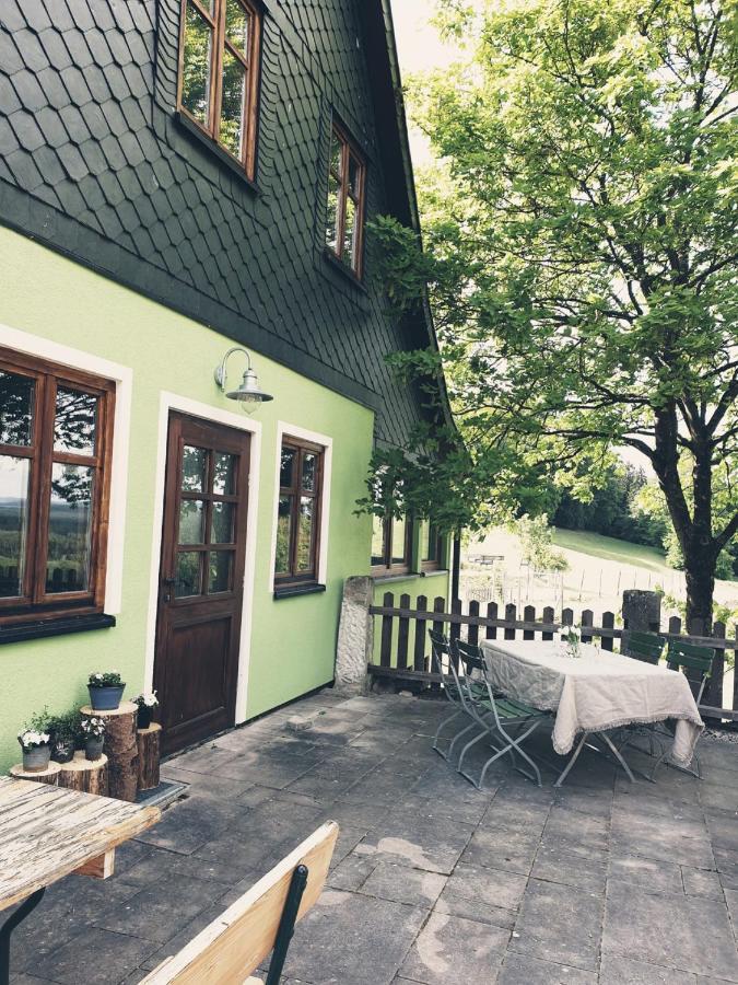 Ferienhaeuser Zur Schaeferei Mitwitz Exterior foto