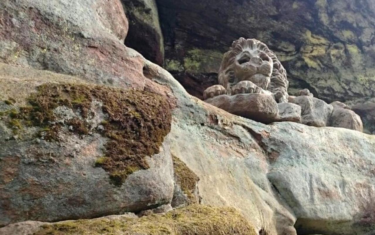 Ferienhaeuser Zur Schaeferei Mitwitz Exterior foto
